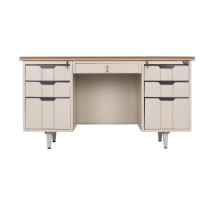 Wholesale Metal Stainless Steel Fireproof Office Steel Executive Desk For Individual from china suppliers