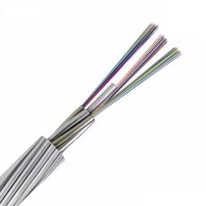 Wholesale 3 Layer Stranded ACS Single Mode OPGW Fiber Optic Cable from china suppliers