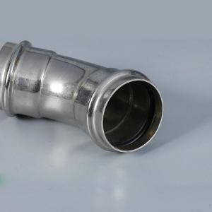 Wholesale DN15-DN100 Carbon Steel Press Fittings / Pipe Bend Fittings With HNBR O Ring from china suppliers
