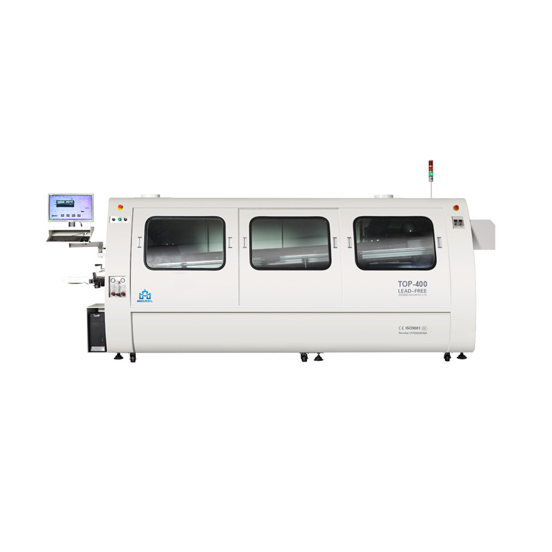 Dual Wave Soldering Machine SMT Assembly Machine 100% Tested Morel Top 400