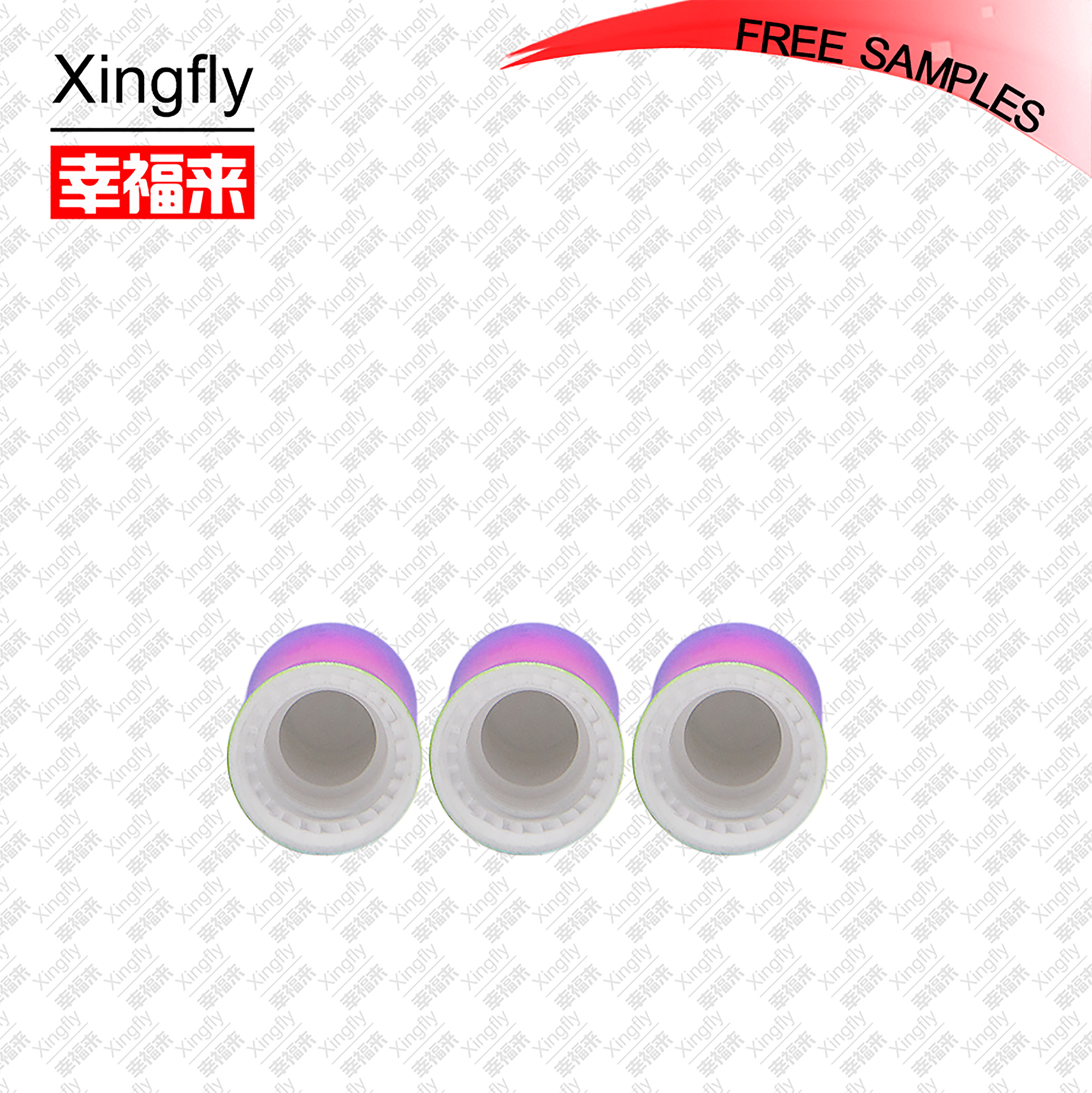 Xingfly Nail Polish Cap hot stamping Logo Plastic Material