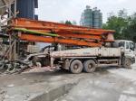 Vehicle Renovation Paint Concrete Pump Truck 38 Meters with 2.6mm Vibrating