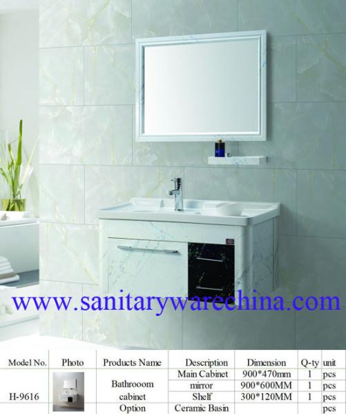 Modern Alunimun Bathroom Vanity/ aluminum alloy bathroom cabinet/Mirror Cabinet