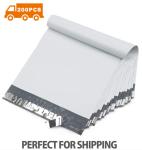 HDPE Polythene Mailing Bags , Poly Mailer Shipping Bags 215x330mm #F Heat