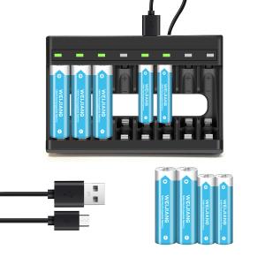 Wholesale 8 Slots AA AAA 1.2V NIMH Small Batteries Ni Cd Battery Charger from china suppliers