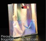 Laser Handle Shoulder Bag Glitter Tote Bag Pvc Holographic Bag, vinyl rainbow,