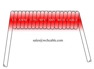 Wholesale UL21781 Electric Equipment Extendable Curly Cable from china suppliers