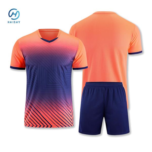 100% Polyester Fabric Adult Football Jersey XS Size Lightweight Breathable