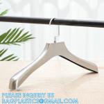 Boutique Plastic Hanger OEM Brand Fashion Adult Coat Garment Display Plastic