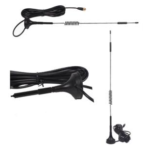 Wholesale 3m RG174 Cable Uhf Magnetic Mount Antenna 2.4G Magnetic Base Connector 698~2700MHz from china suppliers