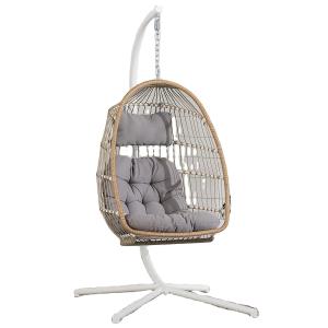 Wholesale 260KGS Weight Capacity Metal C Style Type Frame Hammock Chair Stand for Outdoor Leisure from china suppliers