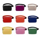 Unisex Casual Sports Waist Bags Crossbody Chest Bag With Adjustable Strap