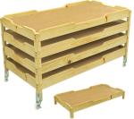 kindergarten projects, kids wooden bed for primary school, daycare furniture