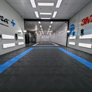 Wholesale Stain Resistant Epoxy Parking Garage Flooring Squares Eco Friendly from china suppliers
