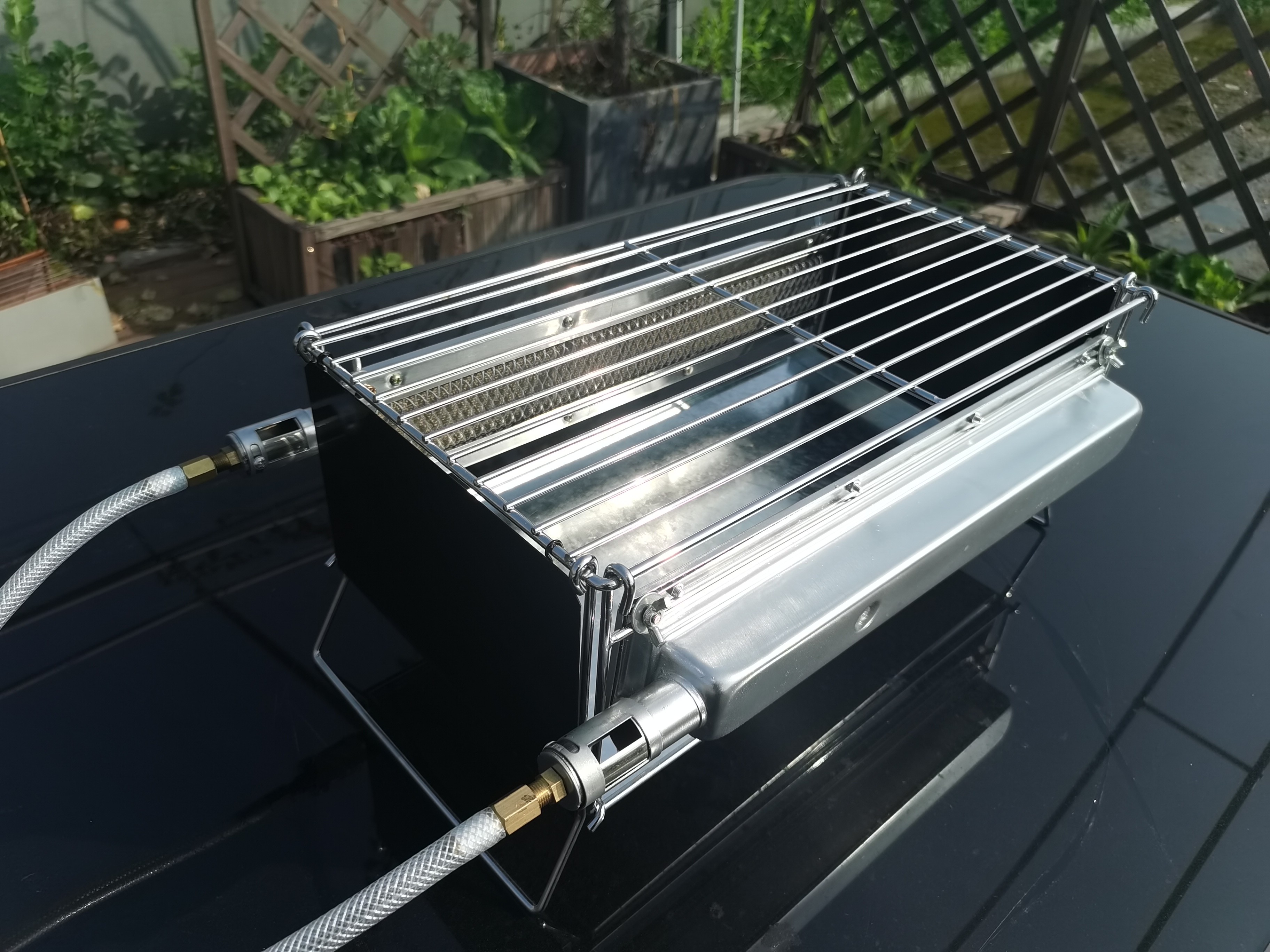 LPG Infrared Portable Barbeque Grills Natural Gas Smokeless Outdoor