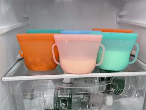 Wholesale Skin Friendly And Non Irritating Breast Milk Storage Silicone Preservation Cup Refrigerator Food Preservation Bag Cup from china suppliers