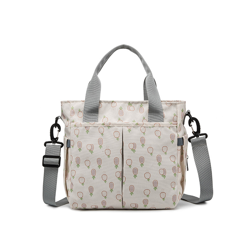 ODM OEM Oxford Multi Functional Nappy Shoulder Hand Bag 27*15*25cm