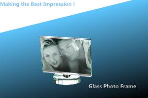 Wholesale crystal photo frame/acrylic photo frame/glass frame/glass photo frame/3D LASER ENGRAVING from china suppliers