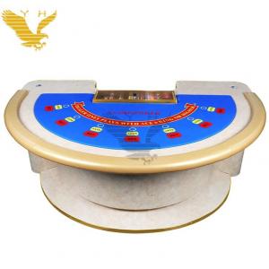 China YH Poker Club Casino Blackjack Table Wooden Casino Style Poker Table on sale