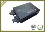 10 / 100M MM - SM Fiber Optic Media Converter 30mm * 112mm * 141mm Dimension
