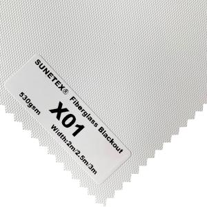 Wholesale 530GSM Horizontal Waterproof Fiberglass Sunscreen Fabric ISO9001 from china suppliers