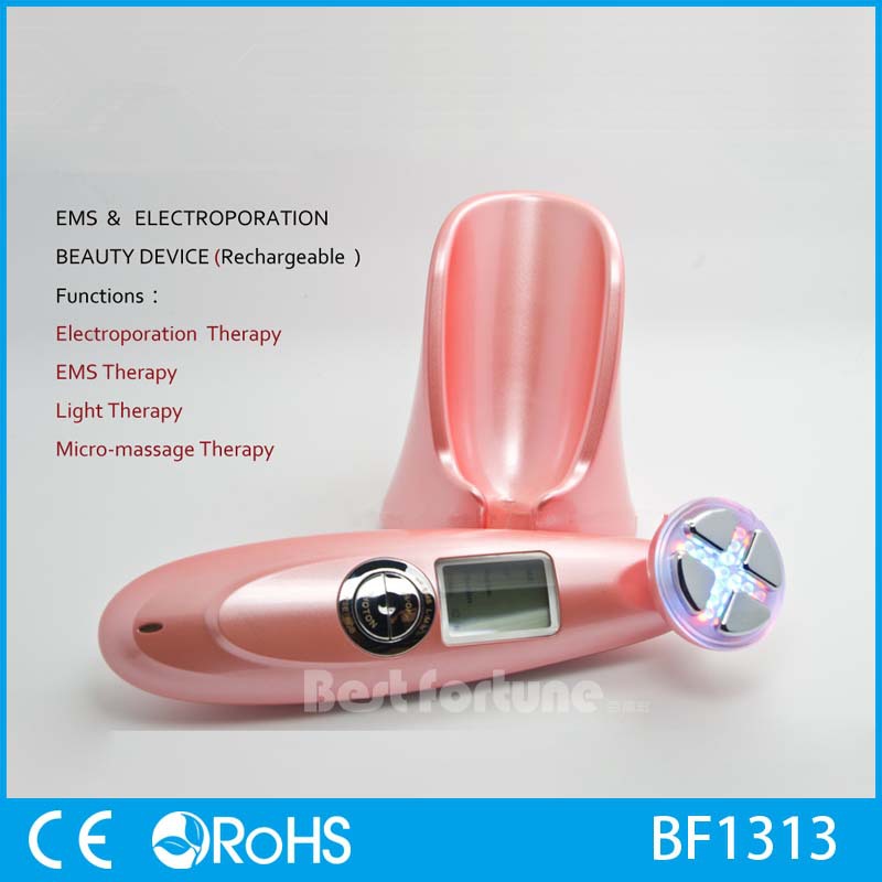 RF Electroporation Beauty Device ABS Material AC 100 - 240 V 50 / 60 HZ