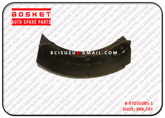 Isuzu Truck Brake Parts NKR55 4JB1 100P 600P Front Brake Shoe 8970350851 8-97035085-1