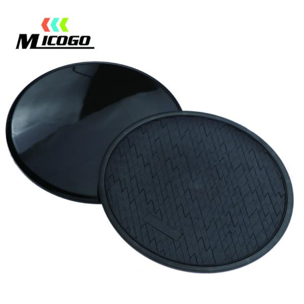 Custom Logo Core Sliders for Gym Pilates Gliders Ab Exercise Workout Gliding Discs-Sliding Sit-Up Push-Ups Comfortable Floors