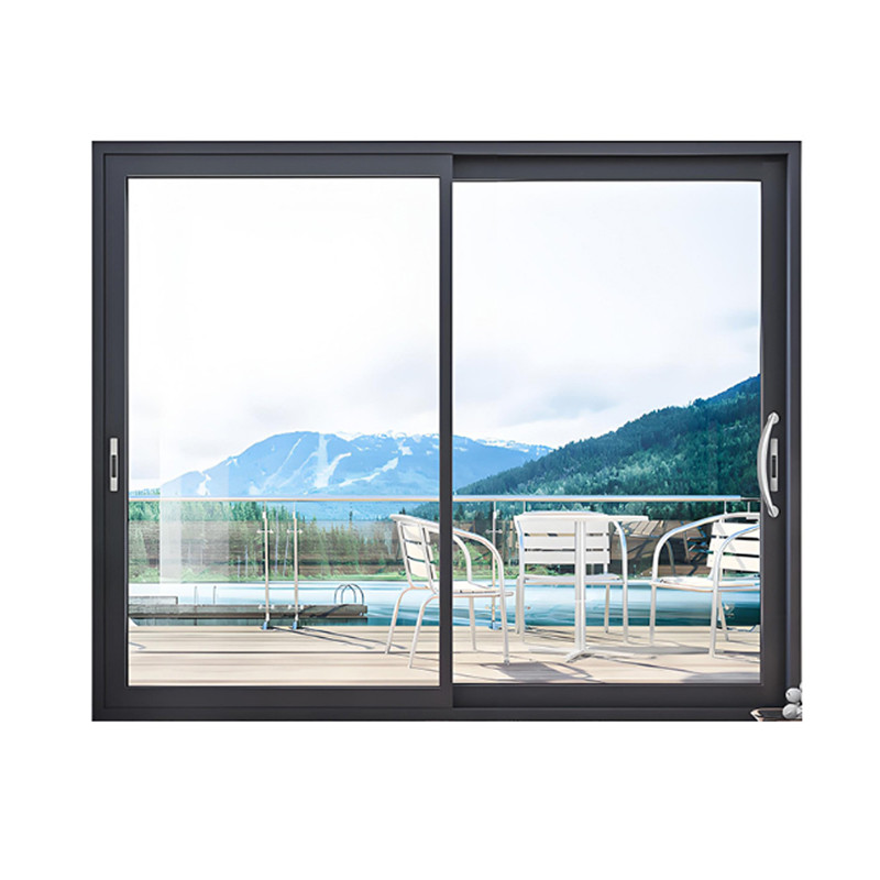 Powder Coated Aluminium Sliding Doors Internal With Thermal Break