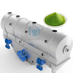Wholesale Electric Chicken Essence Vibrating Fluid Bed Dryer Salt Drying Machine For Restaurant Food Processing Manufacturer from china suppliers
