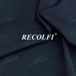 Embossed Print Activewear Knit Fabric Stretch Yoga Wear Lingning Fabric 120gsm