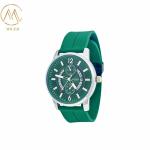 Silicon Band Material Classic Mens Wrist Watches Sport Watch for Active Men