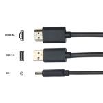 playstation vr cable 5M length PVC Black 3in1 vr cable for HTC VIVE