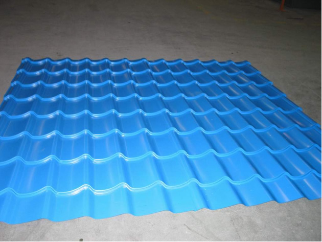 Trapezoidal Roof Steel Tile Forming Machine With Chain Transmission