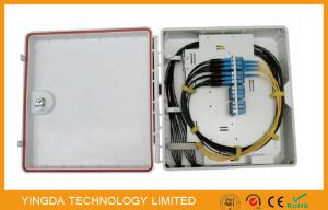Wholesale 24 Core Fiber Optic Distribution Box Cabinet , 12 Port Outdoor Cable Termination Box from china suppliers