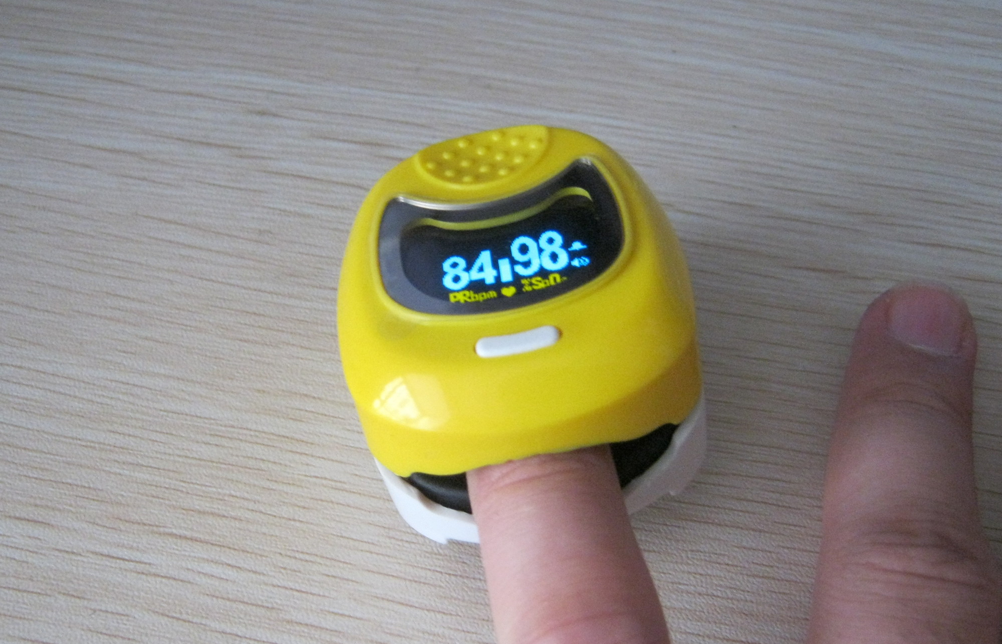 Mini Pink Pediatric Fingertip Pulse Oximeter Reviews Handheld