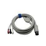 Original Mindray 6pin 3-lead One-piece ECG Patient Cable 3.6M EA6131B