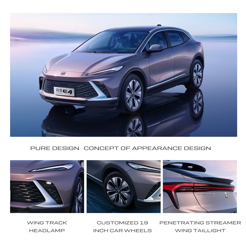 Energy Vehicle Discount Treatment Pure Electric B/uick E4 Electric Vehicle with Large Space and 530kWh Battery Capacity