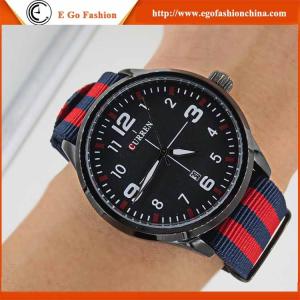 Wholesale Black&amp;Red Stainless Steel Back Watch Quartz Analog Watches Sport Watch Casual Watch Hot from china suppliers