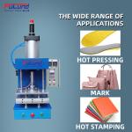 Automatic Pneumatic Hot Stamping Machine for Leather Roll Paper Album Paper