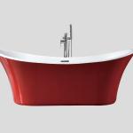Bathroom Acrylic Drop In Bathtubs 72x42 Soaking Tub Non Toxic Customized