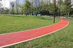 Anti UV Jogging Track Sidewalk Rubber Flooring For Park/Sports Centre