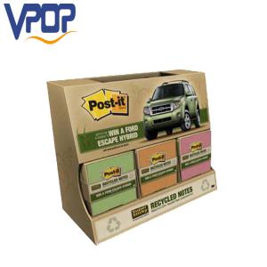 Wholesale Light Weight Free Standing Display Units Cardboard Bumping - Proof For Packaged Food from china suppliers