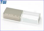 Crystal 3D LOGO 32GB Pen Drives Memory Stick Shinning LED Light