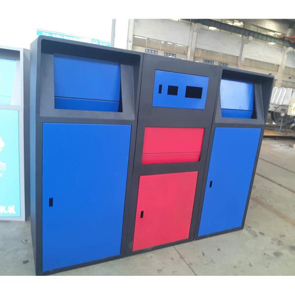 Large Capacity 120L/240L Outdoor Metal Trash Can Classification Thickened Sanitation With Cover