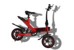 Fashionable Folding Road Bicycle , Adjustable Speed Small Electric Bicycle