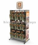 Movable Merchandising Displays Fixtures / Retail Merchandise Displays