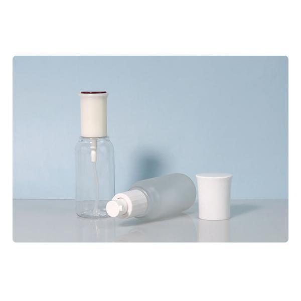 Custom 60ml PETG Plastic Bottle with Screen Printing for Luxury Cosmetic Packaging