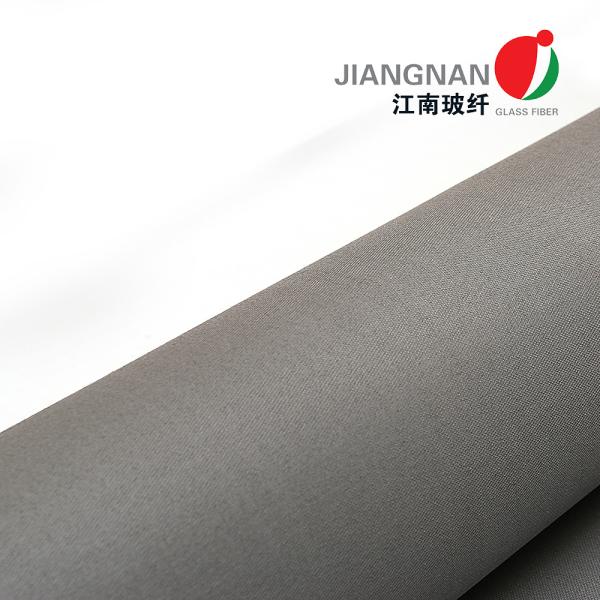750C Stainless Steel Wire Inserted Fiberglass Fabrics With Both Sides Silicone /