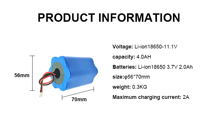 Promotional 18650 Li Ion 4000mah 11.1V 14500 Lithium Ion Battery